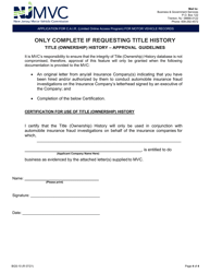 Form BGS-10 Application for C.a.i.r. (Limited Online Access Program) for Motor Vehicle Records - New Jersey, Page 4