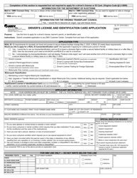 Form DL1P Driver&#039;s License and Identification Card Application - Virginia