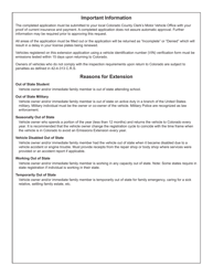 Form DR2376 Application for an Affidavit of Emissions Extension - Colorado, Page 2
