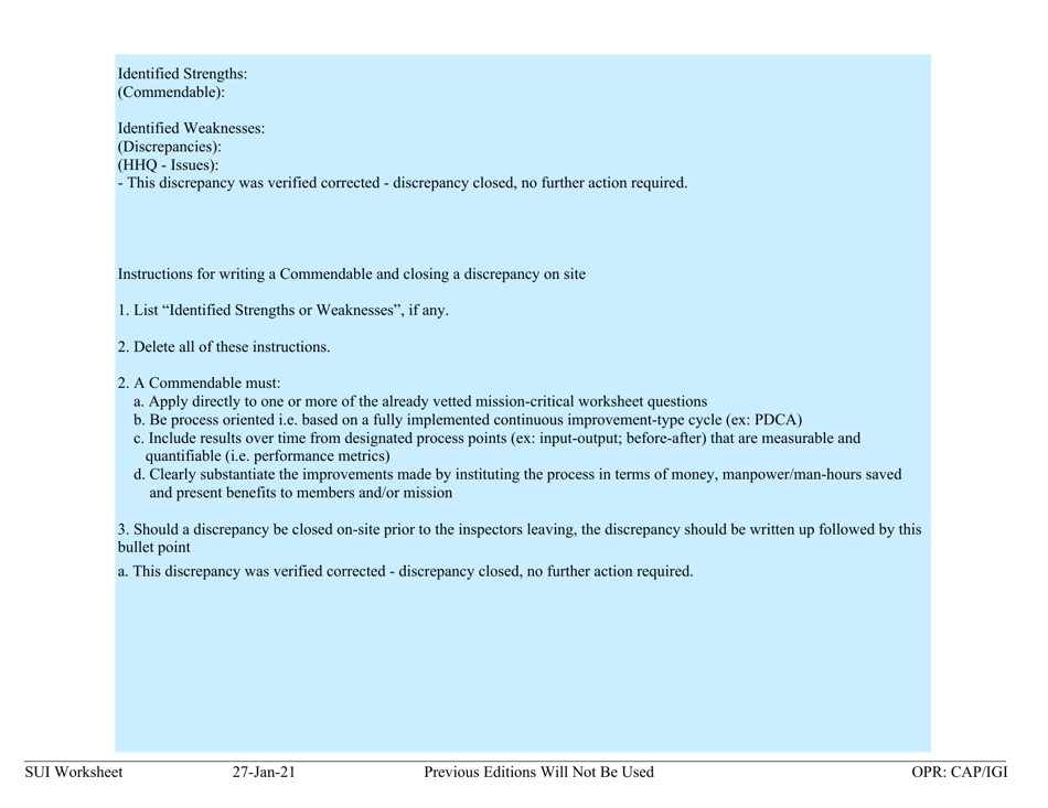 Form D-6 Sui Worksheet - Public Affairs, Page 2