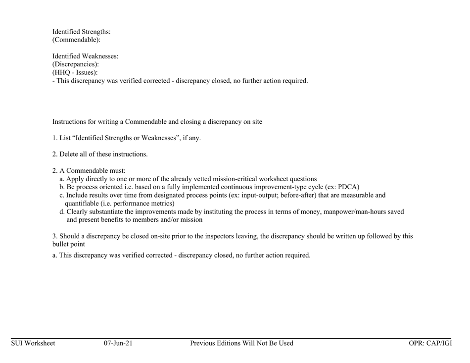 Form B-1 Sui Worksheet - Cadet Programs, Page 3