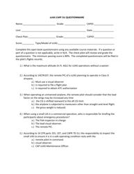 Document preview: CAP Form 5Q-U Suas Capf 5u Questionnaire
