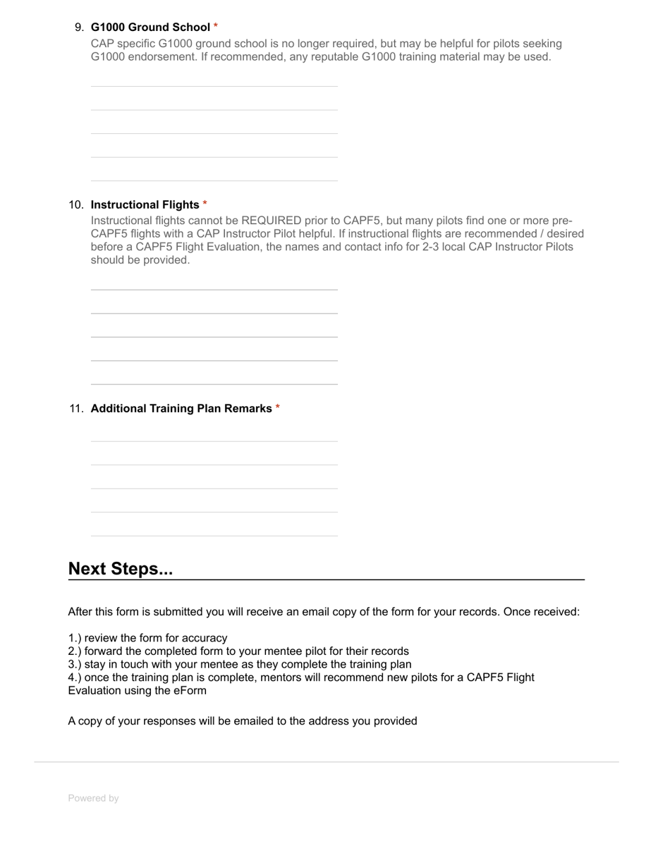Training Plan Worksheet - White, Page 3
