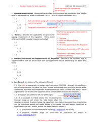 Instructions for CAP Regulation, Page 2