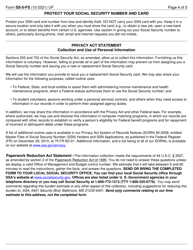 Form SS-5-FS Application for a Social Security Card (Outside of the U.S.), Page 4