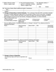 Form DHCS6209 Medi-Cal Supplemental Changes - California, Page 12