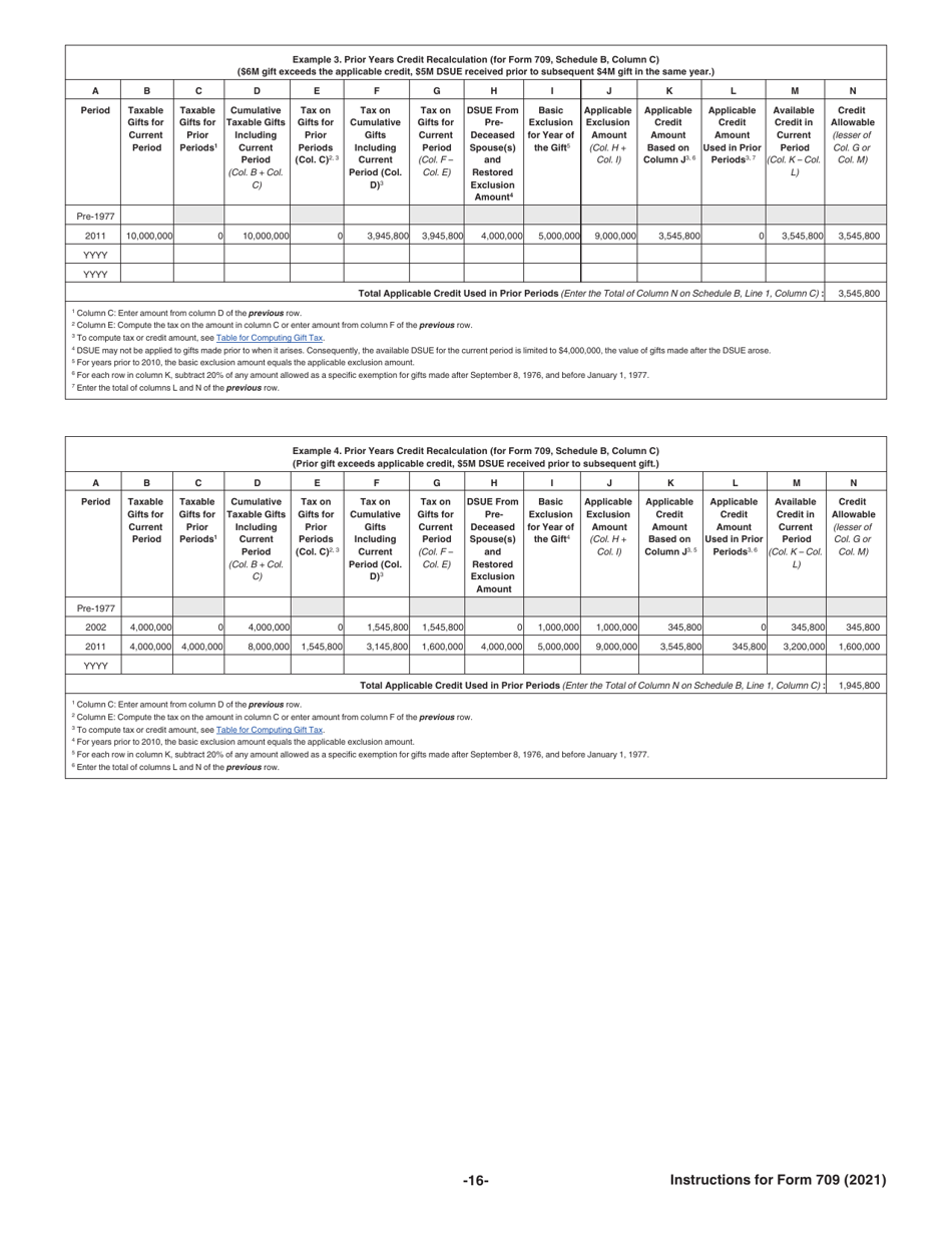 Instructions for IRS Form 709 United States Gift (And Generation-Skipping Transfer) Tax Return, Page 16