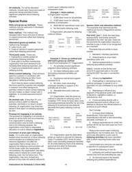 Instructions for IRS Form 990 Schedule C Political Campaign and Lobbying Activities, Page 7
