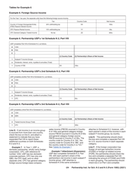 Instructions for IRS Form 1065 Schedule K-2, K-3, Page 24