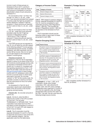 Instructions for IRS Form 1120-S Schedule K-2, K-3, Page 18