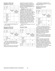 Instructions for IRS Form 1120-S Schedule K-2, K-3, Page 19