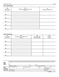 IRS Form 8870 Information Return for Transfers Associated With Certain Personal Benefit Contracts, Page 2