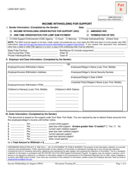 Form LDSS-5037 Iwo Child Support or Combined Child and Spousal Support - New York, Page 3