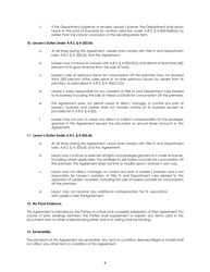 Restaurant Lease of Mixed-Cocktails for off-Premises Consumption - Arizona, Page 4