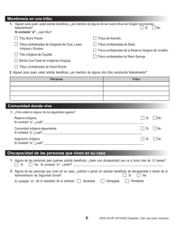 Formulario DHS0415F Solicitud De Servicios - Oregon (Spanish), Page 12