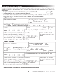 Formulario DHS0415F Solicitud De Servicios - Oregon (Spanish), Page 13