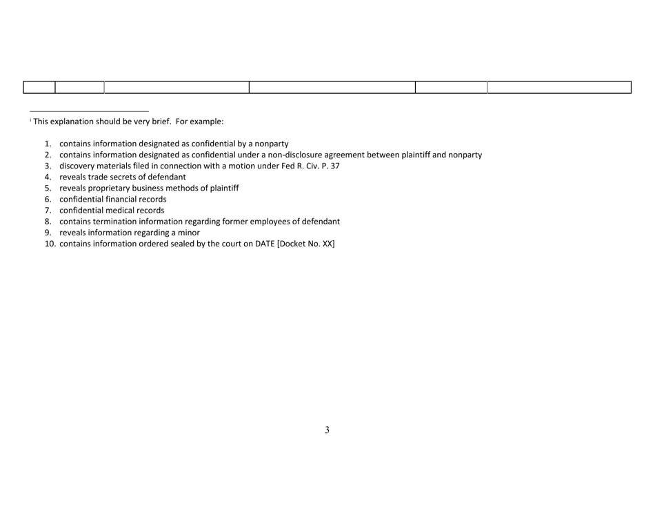 Joint Motion Regarding Continued Sealing - Minnesota, Page 3