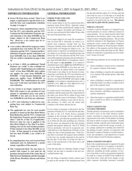 Instructions for Form CR-Q1 Commercial Rent Tax Return - New York City, Page 2