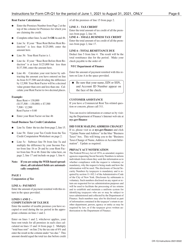 Instructions for Form CR-Q1 Commercial Rent Tax Return - New York City, Page 6