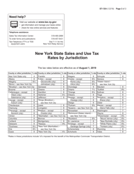 Instructions for Form ST-130 Business Purchaser&#039;s Report of Sales and Use Tax - New York, Page 3