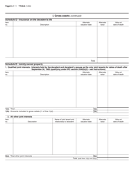 Form TT-86.5 Petition to Determine Estate Tax Under Article 26 of the Tax Law for the Estate of an Individual Who Died After December 31, 1982, and Before May 26, 1990 - New York, Page 8
