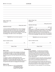 Form MT-15.1 Mortgage Recording Tax Claim for Refund - New York, Page 2