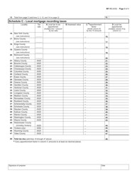 Form MT-15 Mortgage Recording Tax Return - New York, Page 3