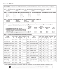Form MT-15 Mortgage Recording Tax Return - New York, Page 4