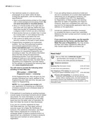 Form MT-202-C &quot;Checklist for Form Mt-202 - Application for a License as a Wholesale Dealer of Tobacco Products or an Appointment as a Distributor of Tobacco Products&quot; - New York, Page 2