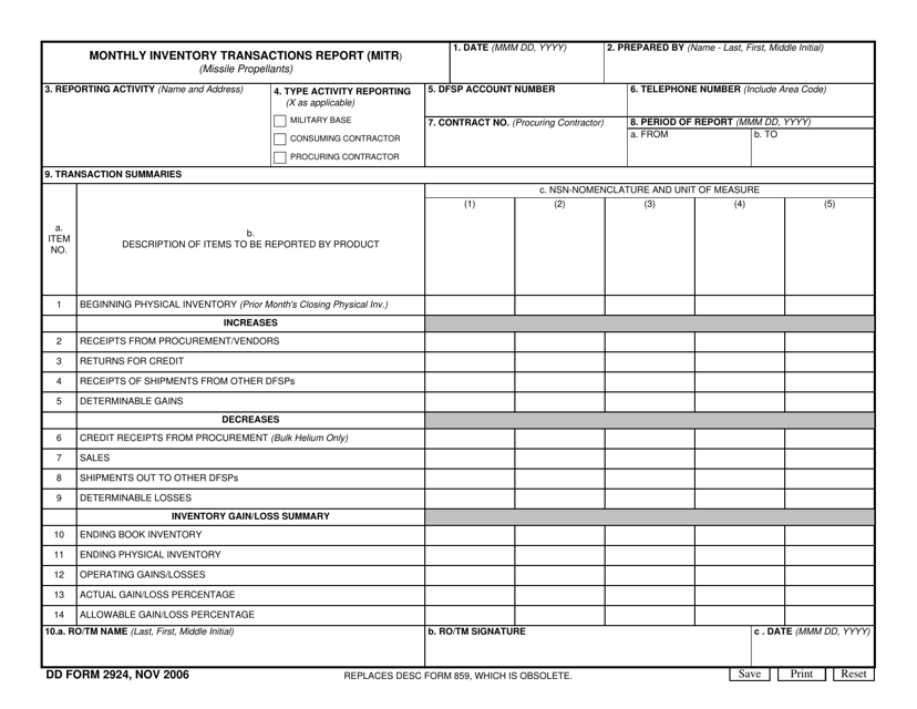 DD Form 2924 - Fill Out, Sign Online and Download Fillable PDF | Templateroller