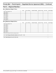 PS Form 3600-PM &quot;Postage Statement - Priority Mail - Permit Imprint&quot;, Page 7