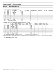 PS Form 3602-N Postage Statement - Nonprofit USPS Marketing Mail, Page 10