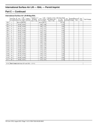PS Form 3700 Postage Statement - International Mail, Page 7