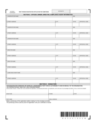 Form WV/CEM-1 West Virginia Registration Application for Cemeteries - West Virginia, Page 2