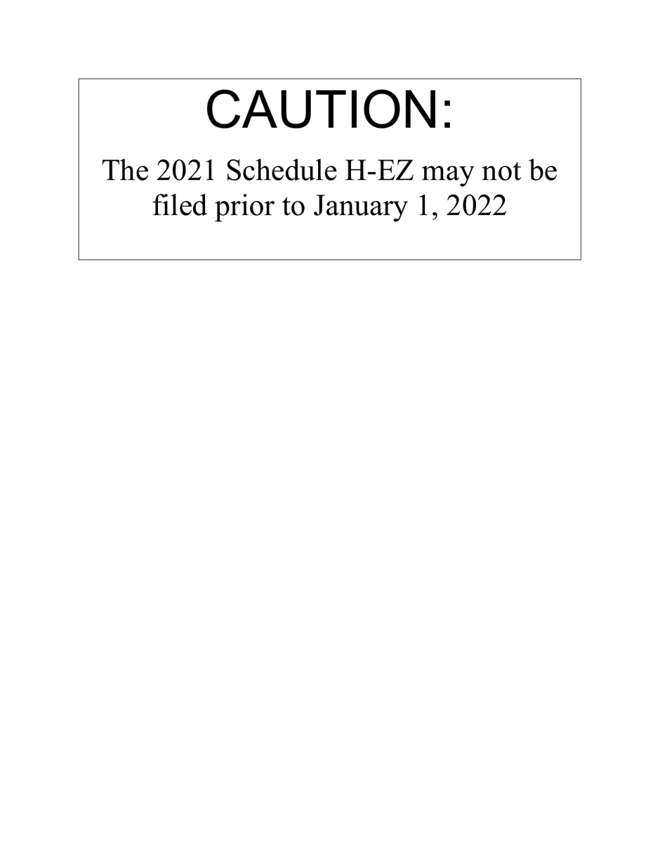 Schedule H 2022 Form I-015I Schedule H-Ez Download Fillable Pdf Or Fill Online Wisconsin  Homestead Credit - 2021 Wisconsin | Templateroller