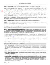 Instructions for Form 4T, IC-002 Wisconsin Exempt Organization Business Franchise or Income Tax Return - Wisconsin, Page 18