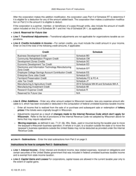 Instructions for Form 4T, IC-002 Wisconsin Exempt Organization Business Franchise or Income Tax Return - Wisconsin, Page 19