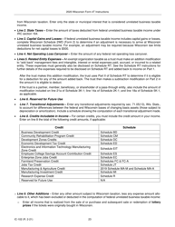 Instructions for Form 4T, IC-002 Wisconsin Exempt Organization Business Franchise or Income Tax Return - Wisconsin, Page 23