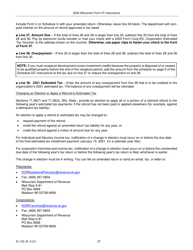 Instructions for Form 4T, IC-002 Wisconsin Exempt Organization Business Franchise or Income Tax Return - Wisconsin, Page 27