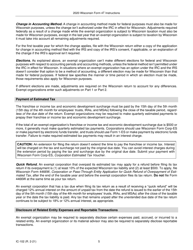 Instructions for Form 4T, IC-002 Wisconsin Exempt Organization Business Franchise or Income Tax Return - Wisconsin, Page 5