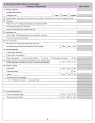 Form PR-800 Annual Assessment Report - Wisconsin, Page 4