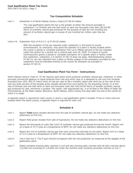 Form SFN25873 (CLC-084) Coal Conversion Facility Privilege Tax - Coal Gasification Plants - North Dakota, Page 3