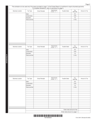Form 2041 Use Tax Protest Payment Report - Missouri, Page 3