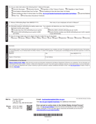 Form 2643-MO Missouri Tax Registration Application Small Businesses - Missouri, Page 4