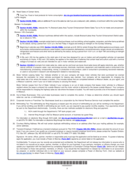 Form 2643 Missouri Tax Registration Application - Missouri, Page 4