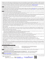 Form 4601 Application for Missouri Military Personalized License Plates - Missouri, Page 2
