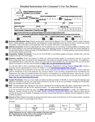 Instructions for Form 53-V, 53-C - Missouri, Page 8