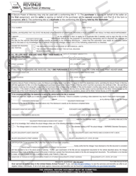 Document preview: Form 5086 Secure Power of Attorney - Sample - Missouri