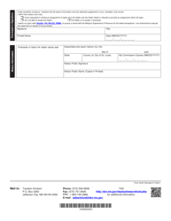 Form 5440 Statement Confirming Purchaser&#039;s Efforts to Obtain an Assignment of Rights From the Seller for Refund Under Section 144.190.4(2) - Missouri, Page 2