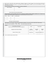 Form MO-656A Short Form for Exceptional Circumstances and Low Income Taxpayers - Missouri, Page 5